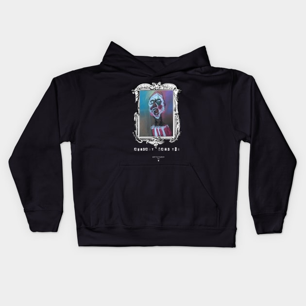 Already Hate You Kids Hoodie by Optic Void